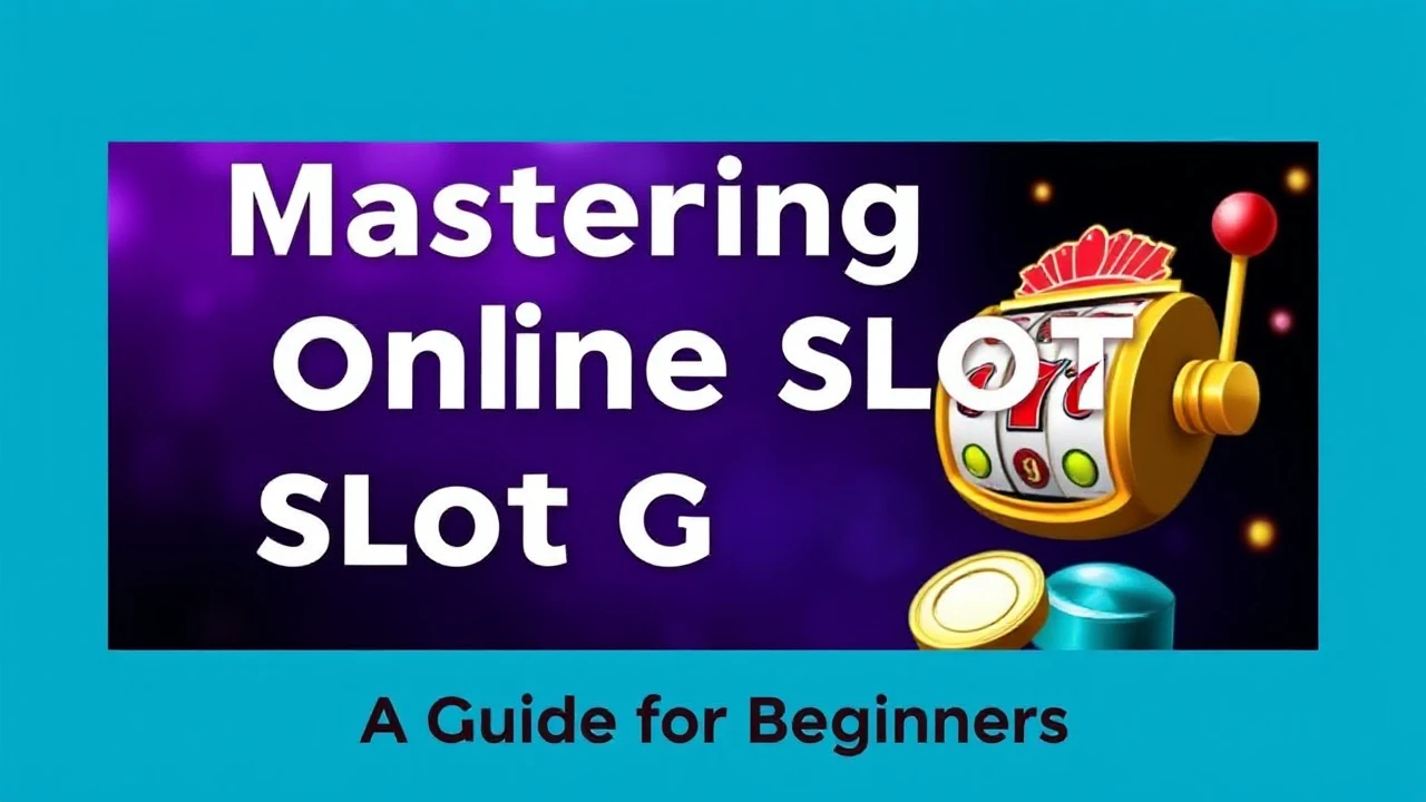 Mastering Online Slot Gaming: A Guide for Beginners